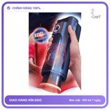 Cốc Leten Gun King Rung Rên Thụt chính hãng - rung nhấp chuyển động đẩy tới và lui tự động, silicone mềm, chất liệu an toàn cho da - giao hàng che tên kín đáo