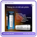 Âm Đạo Leten Thunder 708 Rung Rên Co Bóp chính hãng - silicone mềm mại, chất liệu an toàn cho da, dễ vệ sinh - giao hàng che tên kín đáo