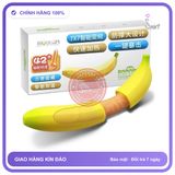 Dương Vật Chuối Moylan Banana Rung Nhiệt chính hãng - 7 chế độ rung, sạc USB, silicone mềm - giao hàng che tên kín đáo
