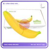 Dương Vật Chuối Moylan Banana Rung Nhiệt chính hãng - 7 chế độ rung, sạc USB, silicone mềm - giao hàng che tên kín đáo