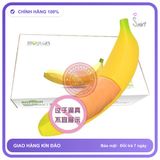 Dương Vật Chuối Moylan Banana Rung Nhiệt chính hãng - 7 chế độ rung, sạc USB, silicone mềm - giao hàng che tên kín đáo