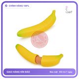 Dương Vật Chuối Moylan Banana Rung Nhiệt chính hãng - 7 chế độ rung, sạc USB, silicone mềm - giao hàng che tên kín đáo