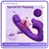 Trứng Rung Đánh Lưỡi Liếm Evelyn Nhiều Chế Độ chính hãng - chất liệu an toàn cho da, dễ vệ sinh, êm ái khi dùng - giao hàng che tên kín đáo