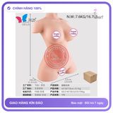 Khối Bán Thân Nữ Thần Thể Hình 8kg chính hãng - chất liệu an toàn cho da, dễ vệ sinh, êm ái khi dùng - giao hàng che tên kín đáo