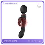 Chày Rung Massage 2 Đầu Peter Nhánh Thỏ chính hãng - chất liệu an toàn cho da, dễ vệ sinh, êm ái khi dùng - giao hàng che tên kín đáo