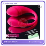 Trứng Rung Dương Vật Hseaxx điều khiển Qua App chính hãng - chất liệu an toàn cho da, dễ vệ sinh, êm ái khi dùng - giao hàng che tên kín đáo