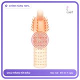 Bao Cao Su Đôn Đầu Gai New chính hãng - có gai nổi, ôm sát cảm giác thật, chất liệu latex an toàn - giao hàng che tên kín đáo