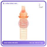 Bao Cao Su Đôn Đầu Gai New chính hãng - có gai nổi, ôm sát cảm giác thật, chất liệu latex an toàn - giao hàng che tên kín đáo