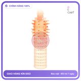 Bao Cao Su Đôn Đầu Gai New chính hãng - có gai nổi, ôm sát cảm giác thật, chất liệu latex an toàn - giao hàng che tên kín đáo