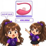 Trứng Rung Bump Orgasm Red Điều Khiển Qua App chính hãng - silicone mềm, chất liệu an toàn cho da, dễ vệ sinh - giao hàng che tên kín đáo