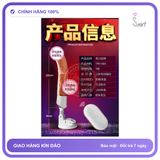 Dương Vật Đóng Cầm Tay Ares Thụt chính hãng - chất liệu an toàn cho da, dễ vệ sinh, êm ái khi dùng - giao hàng che tên kín đáo