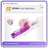 Dương Vật 4 Bin Sạc chính hãng - sạc USB, chất liệu an toàn cho da, dễ vệ sinh - giao hàng che tên kín đáo