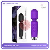 Chày Rung Massage Mini Vibrator 20 Chế Độ chính hãng - 20 chế độ rung, sạc USB, silicone mềm mại - giao hàng che tên kín đáo