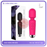 Chày Rung Massage Mini Vibrator 20 Chế Độ chính hãng - 20 chế độ rung, sạc USB, silicone mềm mại - giao hàng che tên kín đáo