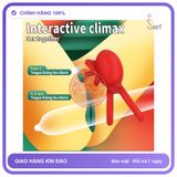 Vòng Rung Lưỡi Liếm 4in1 điều khiển Qua App chính hãng - chất liệu an toàn cho da, dễ vệ sinh, êm ái khi dùng - giao hàng che tên kín đáo