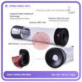 Máy Tập Dương Vật Men Xanh Lá Tự Động chính hãng - sạc USB, silicone y tế, chất liệu an toàn cho da - giao hàng che tên kín đáo