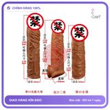 Bao Đôn Top Notch Ngắn chính hãng - ôm sát cảm giác thật, chất liệu latex an toàn, hàng nhập khẩu - giao hàng che tên kín đáo