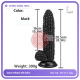 Dương Vật Đóng Trái Bắp không Rung chính hãng - silicone mềm, chất liệu an toàn cho da, dễ vệ sinh - giao hàng che tên kín đáo