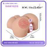 Khối Mông 1,1kg không Rung chính hãng - chất liệu an toàn cho da, dễ vệ sinh, êm ái khi dùng - giao hàng che tên kín đáo