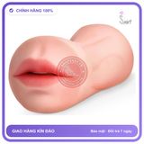Khối Âm Đạo 2 Đầu không Rung chính hãng - chất liệu an toàn cho da, dễ vệ sinh, êm ái khi dùng - giao hàng che tên kín đáo