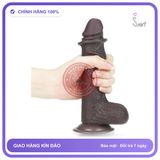 Dương Vật Lovetoy Da Đen Mềm không Rung 9 In chính hãng - chất liệu an toàn cho da, dễ vệ sinh, êm ái khi dùng - giao hàng che tên kín đáo