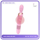 Chày Rung Massage 2 Đầu Manno Thụt chính hãng - 10 chế độ rung, silicone mềm, chất liệu an toàn cho da - giao hàng che tên kín đáo