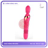 Chày Rung Massage 2 Đầu Manno Thụt chính hãng - 10 chế độ rung, silicone mềm, chất liệu an toàn cho da - giao hàng che tên kín đáo