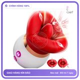 Lưỡi Liếm hút và mút cực mạnh Môi To chính hãng - chất liệu an toàn cho da, dễ vệ sinh, êm ái khi dùng - giao hàng che tên kín đáo
