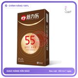 Bao Cao Su Size Lớn 55±2 Mm Hộp 10 Cái chính hãng - ôm sát cảm giác thật, chất liệu latex an toàn, hàng nhập khẩu - giao hàng che tên kín đáo