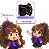 Thạch Cương Dương Nam Boss Hộp 7 Gói chính hãng - chất liệu an toàn cho da, dễ vệ sinh, êm ái khi dùng - giao hàng che tên kín đáo