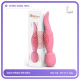 Chày Rung Massage Lưỡi Liếm Double End chính hãng - sạc USB, silicone y tế, chất liệu an toàn cho da - giao hàng che tên kín đáo