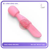 Chày Rung Massage Lưỡi Liếm Double End chính hãng - sạc USB, silicone y tế, chất liệu an toàn cho da - giao hàng che tên kín đáo