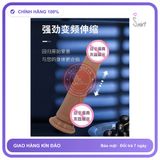 Dương Vật Đóng Prettylove Tommy rung nhấp chuyển động đẩy tới và lui chính hãng - rung nhấp chuyển động đẩy tới và lui tự động, chất liệu an toàn cho da, dễ vệ sinh - giao hàng che tên kín đ