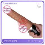 Dương Vật Wanle Rung Ngoáy Nhiệt chính hãng - chất liệu an toàn cho da, dễ vệ sinh, êm ái khi dùng - giao hàng che tên kín đáo