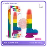 Dương Vật Lovetoy 7 Màu Mền không Rung (Có Bìu) chính hãng - chống nước, silicone cao cấp, chất liệu an toàn cho da - giao hàng che tên kín đáo
