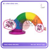 Dương Vật Lovetoy 7 Màu Mền không Rung (Có Bìu) chính hãng - chống nước, silicone cao cấp, chất liệu an toàn cho da - giao hàng che tên kín đáo