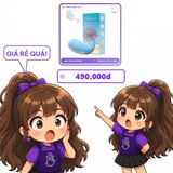 Trứng Rung Cá Voi Nhiệt Điều Khiển Từ Xa chính hãng - có sưởi ấm, rung êm không tiếng động, chống nước - giao hàng che tên kín đáo