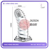 Bao Đôn Brave Man Rung Đầu New chính hãng - có gai nổi, ôm sát cảm giác thật, chất liệu latex an toàn - giao hàng che tên kín đáo