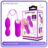 Trứng Rung Prettylove Vega Ngoáy chính hãng - 12 chế độ rung, điều khiển từ xa, silicone mềm - giao hàng che tên kín đáo