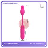 Trứng Rung Prettylove Nobikuma Thụt chính hãng - rung nhấp chuyển động đẩy tới và lui tự động, silicone mềm mại, chất liệu an toàn cho da - giao hàng che tên kín đáo