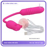 Trứng Rung Prettylove Nobikuma Thụt chính hãng - rung nhấp chuyển động đẩy tới và lui tự động, silicone mềm mại, chất liệu an toàn cho da - giao hàng che tên kín đáo