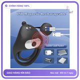 Vòng Đeo Dương Vật Black Warrior Rung điều khiển Từ Xa chính hãng - chất liệu an toàn cho da, dễ vệ sinh, êm ái khi dùng - giao hàng che tên kín đáo