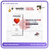 Bao Cao Su Masculan Trắng Hộp 10 Cái chính hãng - siêu mỏng, hộp 03 cái, ôm sát cảm giác thật - giao hàng che tên kín đáo