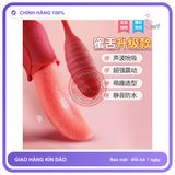 Bộ Trứng Rung Lưỡi Liếm Ipx5 Waterproof chính hãng - 10 chế độ rung, sạc USB, rung êm không tiếng động - giao hàng che tên kín đáo