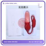 Bộ Trứng Rung Lưỡi Liếm Ipx5 Waterproof chính hãng - 10 chế độ rung, sạc USB, rung êm không tiếng động - giao hàng che tên kín đáo
