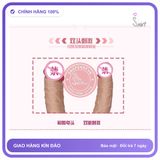 Dương Vật Lovetoy 2 Đầu không Rung chính hãng - silicone mềm mại, chất liệu an toàn cho da, dễ vệ sinh - giao hàng che tên kín đáo