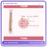 Dương Vật Lovetoy 2 Đầu không Rung chính hãng - silicone mềm mại, chất liệu an toàn cho da, dễ vệ sinh - giao hàng che tên kín đáo