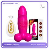 Trứng Rung Dương Vật Hồng Điều Khiển Từ Xa chính hãng - sạc USB, silicone y tế, chất liệu an toàn cho da - giao hàng che tên kín đáo