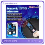 Cốc Âm Đạo Wave không Rung chính hãng - rung êm không tiếng động, silicone cao cấp, chất liệu an toàn cho da - giao hàng che tên kín đáo