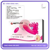 Trứng Rung Prettylove Katherine Điều Khiển Từ Xa chính hãng - 12 chế độ rung, sạc USB, silicone y tế - giao hàng che tên kín đáo